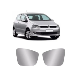 Par Lente Do Retrovisor Com Base FOX UP GOL G6 VOYAGE