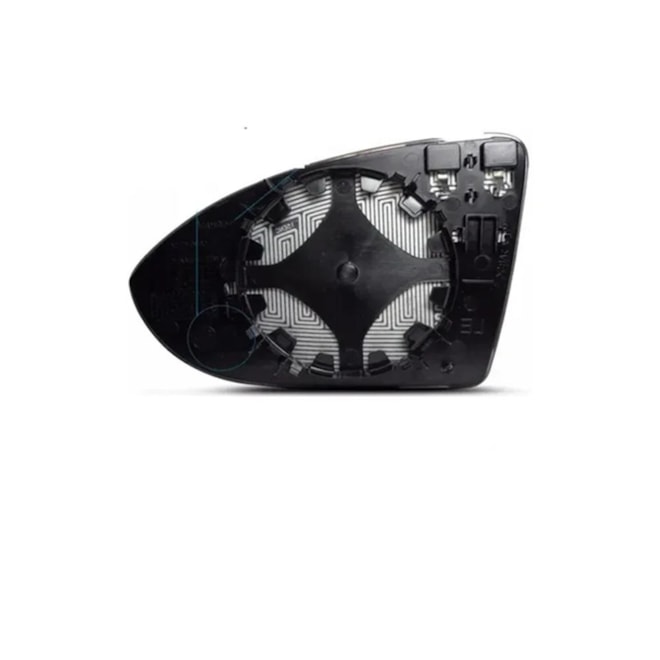 Par Lente Do Retrovisor Com Base GOLF 2014 a 2017