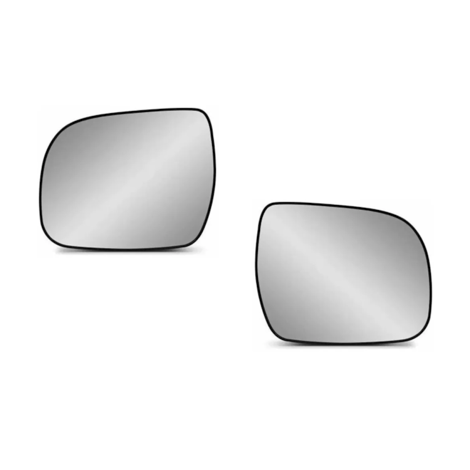 Par Lente Do Retrovisor Com Base HILUX SW4 2006 a 2015 Par Lente Do Retrovisor Com Base HILUX SW4 2006 a 2015