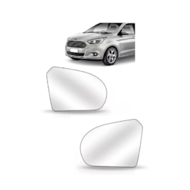 Par Lente Do Retrovisor Com Base KA 2016 a 2018 Par Lente Do Retrovisor Com Base KA 2016 a 2018