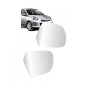 Par Lente Do Retrovisor Com Base MARCH 2012 a 2020