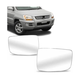Par Lente do Retrovisor com Base SPORTAGE 2011 a 2013