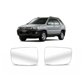 Par Lente do Retrovisor com Base SPORTAGE 2011 a 2016 Par Lente do Retrovisor com Base SPORTAGE 2011 a 2016