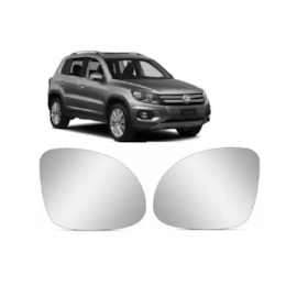 Par Lente Do Retrovisor Com Base TIGUAN 2009 a 2013