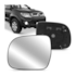 Par Lente Espelho Retrovisor HILUX 2005 a 2015