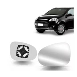 Par Lente Espelho Retrovisor PALIO ECONOMY 2011 a 2016 Par Lente Espelho Retrovisor PALIO ECONOMY 2011 a 2016