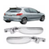 Par Maçaneta 206 98 a 07 207 08 a 10 2 Portas Cromado Par Maçaneta 206 98 a 07 207 08 a 10 2 Portas Cromado