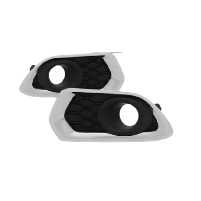 Par Moldura Grade Milha SANDERO 2015 a 2019 (cromado) Par Moldura Grade Milha SANDERO 2015 a 2019 (cromado)