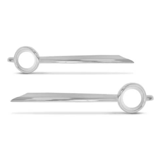 Par Moldura Milha GOL PARATI SAVEIRO G3 03 a 05 Cromada Par Moldura Milha GOL PARATI SAVEIRO G3 03 a 05 Cromada