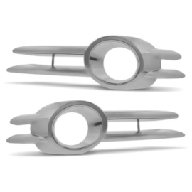 Par Moldura Milha GOLF 2007 a 2013 Cromada Par Moldura Milha GOLF 2007 a 2013 Cromada