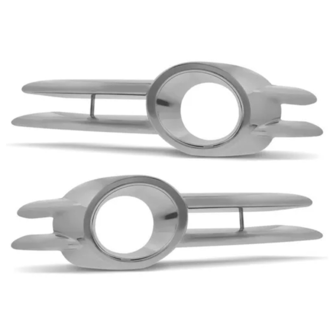 Par Moldura Milha GOLF 2007 a 2013 Cromada Par Moldura Milha GOLF 2007 a 2013 Cromada