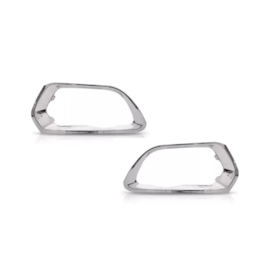 Par Moldura Milha SANDERO 2015 a 2019 Cromado Par Moldura Milha SANDERO 2015 a 2019 Cromado