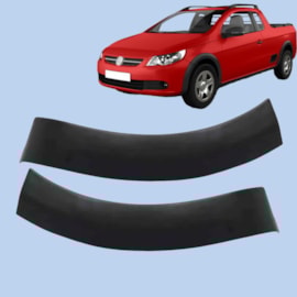 Par Moldura Parachoque SAVEIRO G5 10 a 13 Dianteiro Par Moldura Parachoque SAVEIRO G5 10 a 13 Dianteiro