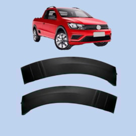 Par Moldura Parachoque SAVEIRO G7 17 a 22 Dianteiro Par Moldura Parachoque SAVEIRO G7 17 a 22 Dianteiro