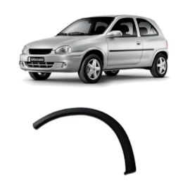 Par Moldura Paralama CORSA 1995 a 2002 Pintura Par Moldura Paralama CORSA 1995 a 2002 Pintura