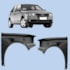 Par Paralama GOL G4 06 a 08