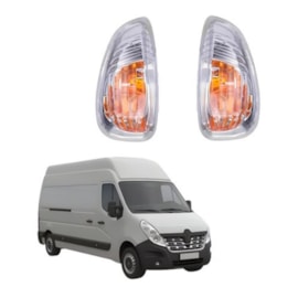 Par Pisca Seta Retrovisor MASTER 2013 a 2018 Direito Par Pisca Seta Retrovisor MASTER 2013 a 2018 Direito