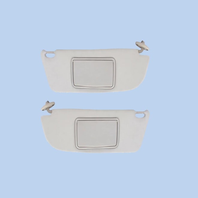 Par Quebra Sol CORSA CLASSIC 94 a 02 Cinza Espelho Par Quebra Sol CORSA CLASSIC 94 a 02 Cinza Espelho