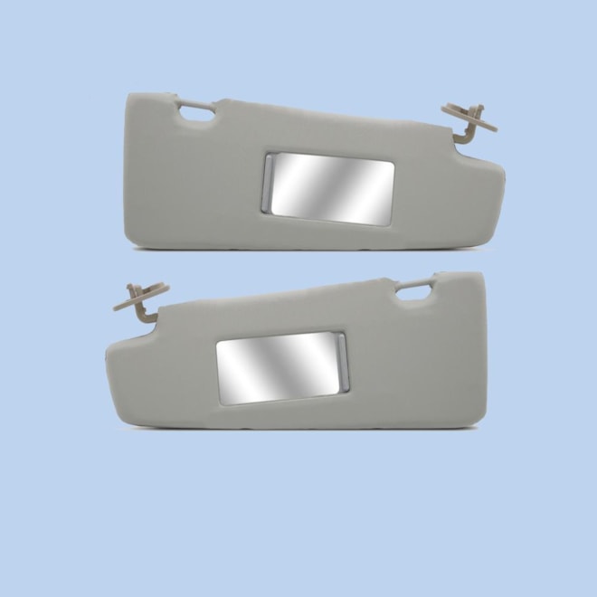 Par Quebra Sol IDEA 06 a 16 Caixa Espelho Cinza Claro Par Quebra Sol IDEA 06 a 16 Caixa Espelho Cinza Claro