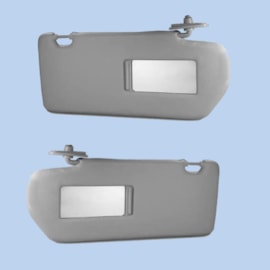 Par Quebra Sol PALIO 04 a 21 Cinza Claro Caixa Espelho Par Quebra Sol PALIO 04 a 21 Cinza Claro Caixa Espelho