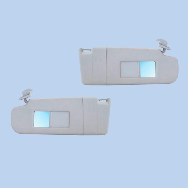 Par Quebra Sol POLO 03 a 15 Cinza Bolsa Espelho Iluminação Par Quebra Sol POLO 03 a 15 Cinza Bolsa Espelho Iluminação