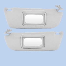 Par Quebra Sol VECTRA 97 à 05 Caixa Espelho Cinza Par Quebra Sol VECTRA 97 à 05 Caixa Espelho Cinza