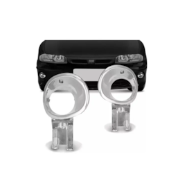 Par Suporte Farol Milha BRAVA 99 a 03 MAREA 98 a 07 Cromado Par Suporte Farol Milha BRAVA 99 a 03 MAREA 98 a 07 Cromado
