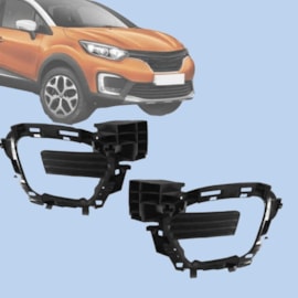 Par Suporte Moldura Milha CAPTUR 17 À 20 Preto Par Suporte Moldura Milha CAPTUR 17 À 20 Preto