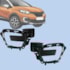 Par Suporte Moldura Milha CAPTUR 17 À 20 Preto