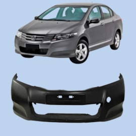 Parachoque CITY 2009 a 2012 dianteiro S Milha Parachoque CITY 2009 a 2012 dianteiro S Milha