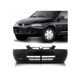 Parachoque Dianteiro CELTA 2000 a 2006 Preto Liso S Milha Parachoque Dianteiro CELTA 2000 a 2006 Preto Liso S Milha