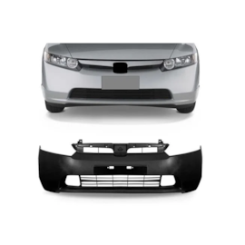 Parachoque Dianteiro CIVIC 06 a 08 Preto Com Milha Parachoque Dianteiro CIVIC 06 a 08 Preto Com Milha