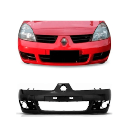 Parachoque Dianteiro CLIO HATCH SEDAN 06 a 12 Preto