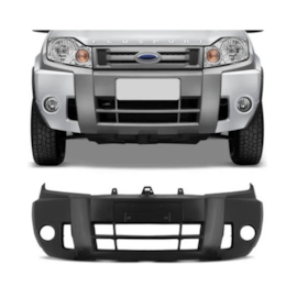Parachoque Dianteiro ECOSPORT 08 a 12 Preto C Milha