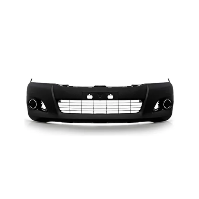 Parachoque Dianteiro HILUX 12 a 15 S Milha C Furo Grade S Furo Moldura