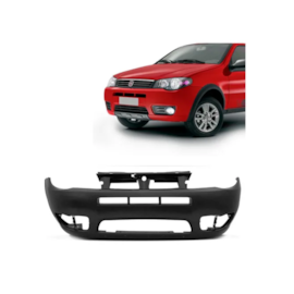 Parachoque  Dianteiro PALIO WAY 15 a 18 Preto