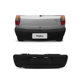 Parachoque Palio 04 a 07 Traseiro Preto Parachoque Palio 04 a 07 Traseiro Preto