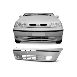 Parachoque Palio Fire Weekend Siena Restyling 01 a 07 Com Milha