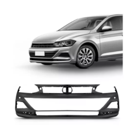 Parachoque POLO 18/22 Dianteiro C/S R2A Com furo Para Sensor Parachoque POLO 18/22 Dianteiro C/S R2A Com furo Para Sensor