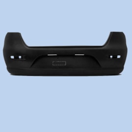 Parachoque Siena 07 a 16 Traseiro Preto Liso Parachoque Siena 07 a 16 Traseiro Preto Liso