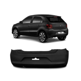 Parachoque Traseiro GOL G6 13 a 16 Preto
