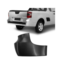 Parachoque Traseiro MONTANA 2010 a 2021 Preto Direito Parachoque Traseiro MONTANA 2010 a 2021 Preto Direito