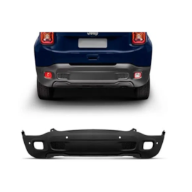 Parachoque Traseiro RENEGADE 4x2 4x4 16 a 22 Preto