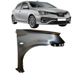 Paralama ETIOS 13 À 20 Direito Com Furo Pisca
