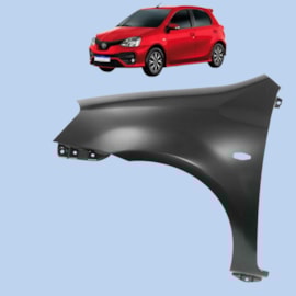 Paralama ETIOS 13 À 20 Esquerdo Com Furo Pisca