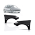 Paralama Peugeot 206 1999 Até 2008 Esquerdo Paralama Peugeot 206 1999 Até 2008 Esquerdo