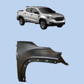 Paralama STRADA 21 À 25 Esquerdo Paralama STRADA 21 À 25 Esquerdo