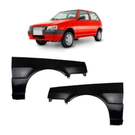 Paralama UNO 04 À 10 FIORINO 04 À 13 Esquerdo Paralama UNO 04 À 10 FIORINO 04 À 13 Esquerdo