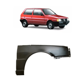 Paralama UNO 84 À 03 Direito Sem Furo Pisca Paralama UNO 84 À 03 Direito Sem Furo Pisca