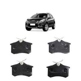 Pastilha Freio 2008 1.6 ALLURE 2008 1.6 GRIFFE 2008 1.6 THP Pastilha Freio 2008 1.6 ALLURE 2008 1.6 GRIFFE 2008 1.6 THP